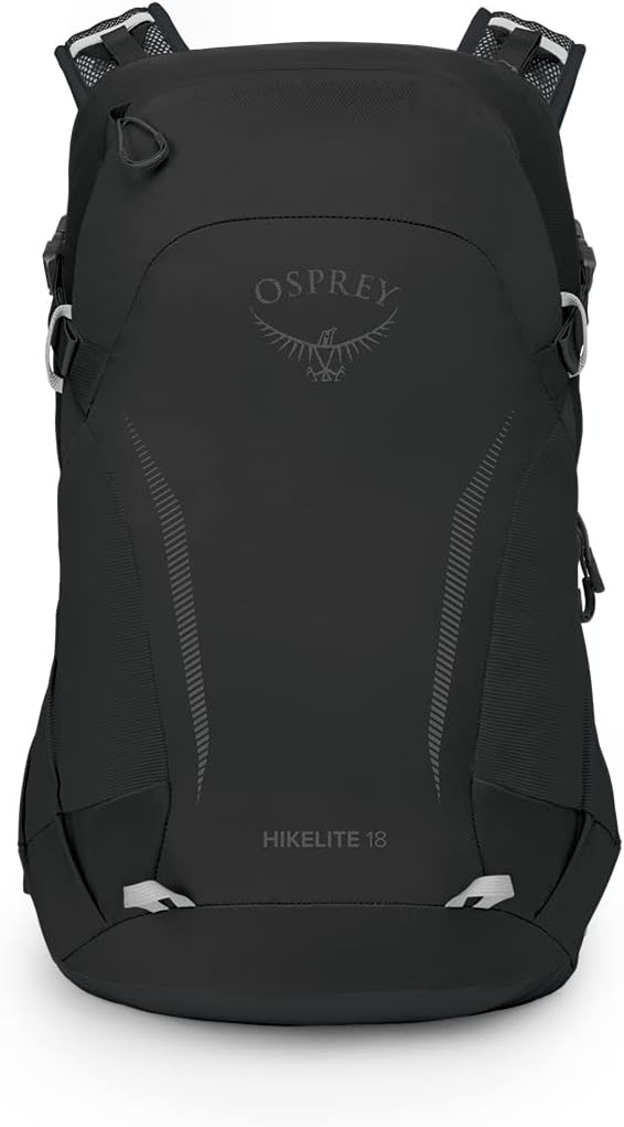 Osprey Hikelite 18L Unisex Hiking Backpack 18 Tan Concrete One SizeBlack