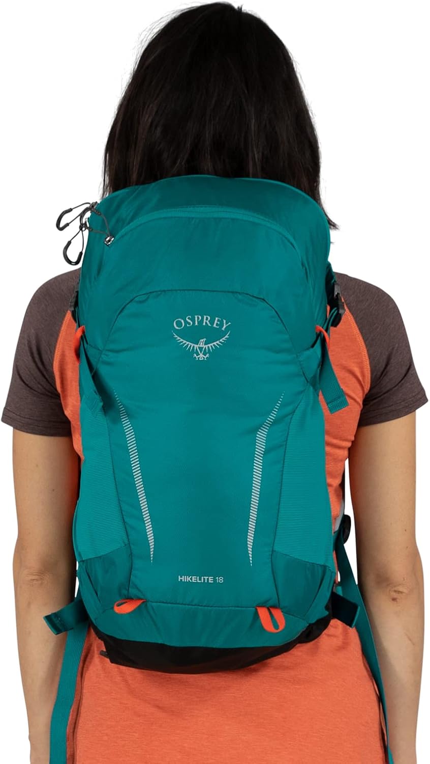 Osprey Hikelite 18L Unisex Hiking Backpack 18 Tan Concrete One SizeEscapade Green