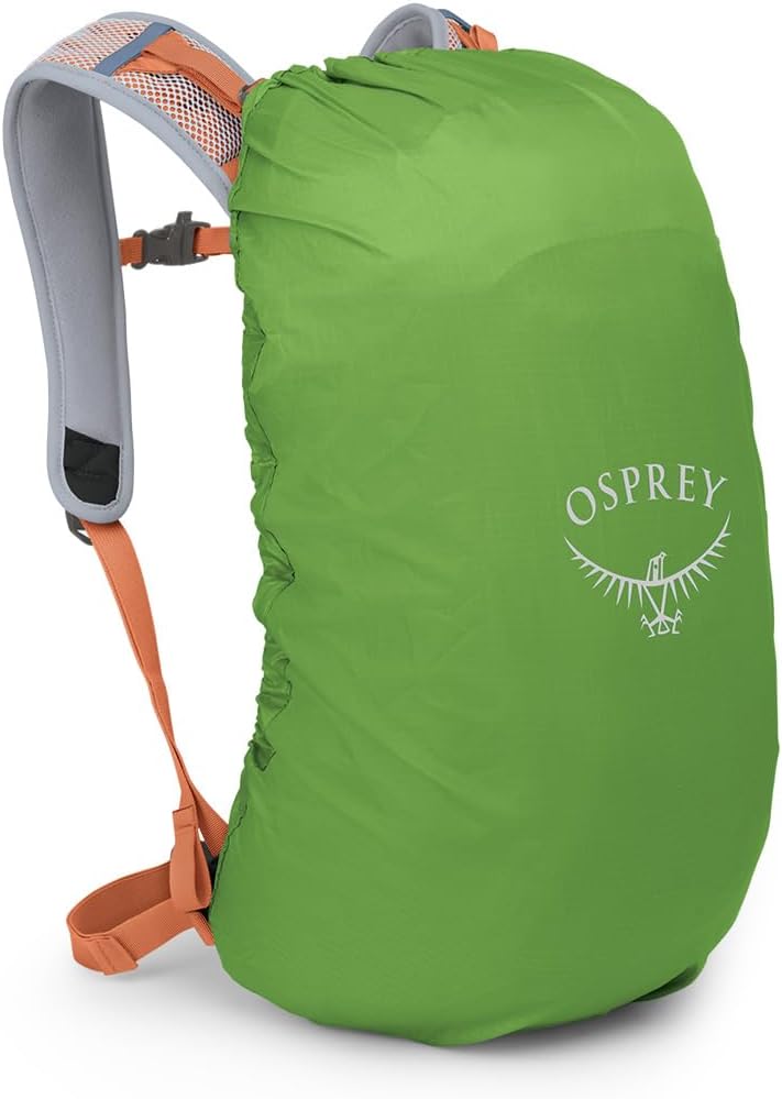 Osprey Hikelite 18L Unisex Hiking Backpack 18 Tan Concrete One SizeKoi OrangeBlue Venture