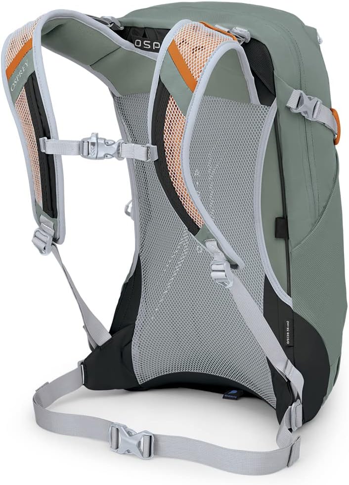 Osprey Hikelite 18L Unisex Hiking Backpack 18 Tan Concrete One SizePine Leaf Green