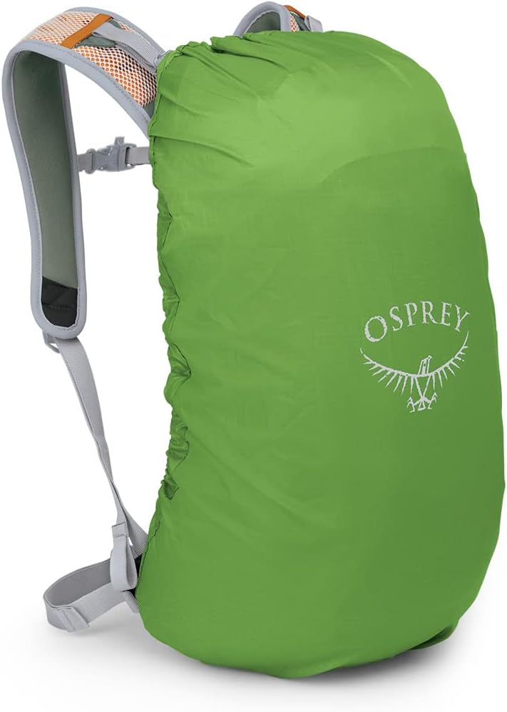 Osprey Hikelite 18L Unisex Hiking Backpack 18 Tan Concrete One SizePine Leaf Green
