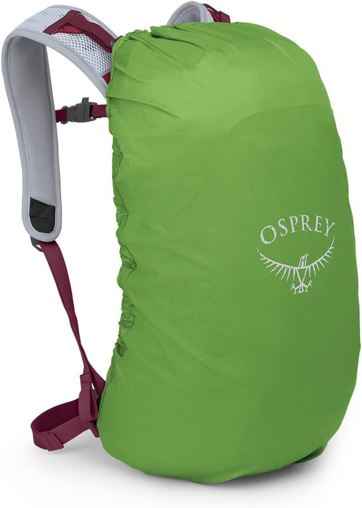 Osprey Hikelite 18L Unisex Hiking Backpack 18 Tan Concrete One SizeSangria Red
