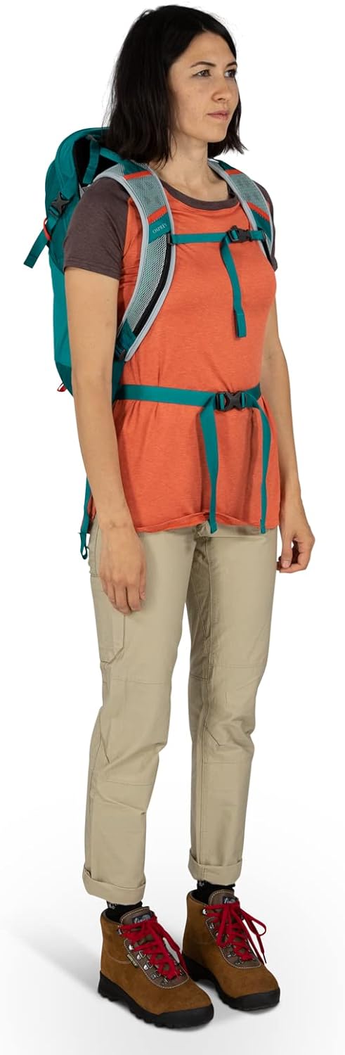 Osprey Hikelite 18L Unisex Hiking Backpack 18 Tan Concrete One SizeSilver Lining