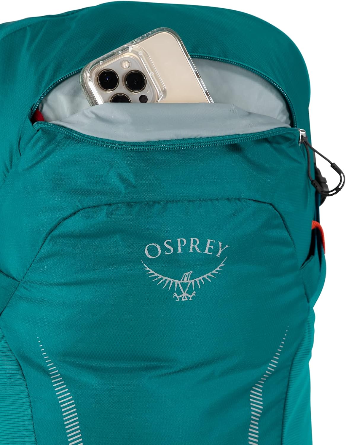 Osprey Hikelite 18L Unisex Hiking Backpack 18 Tan Concrete One SizeSilver Lining
