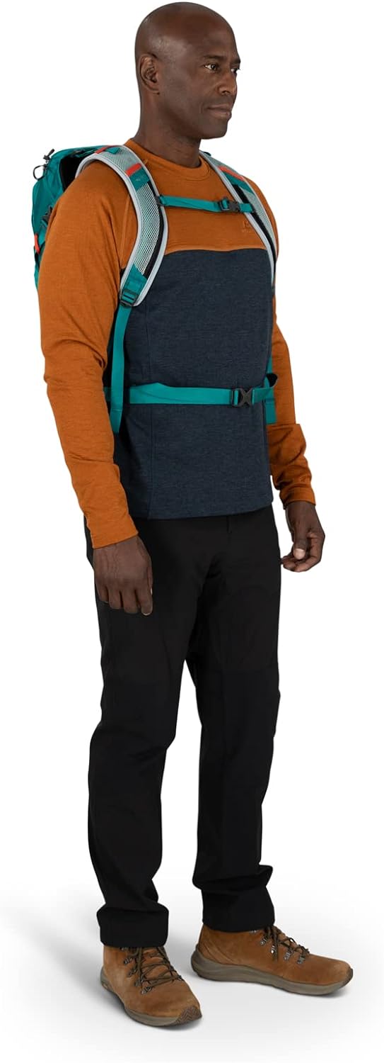 Osprey Hikelite 18L Unisex Hiking Backpack 18 Tan Concrete One SizeSilver Lining