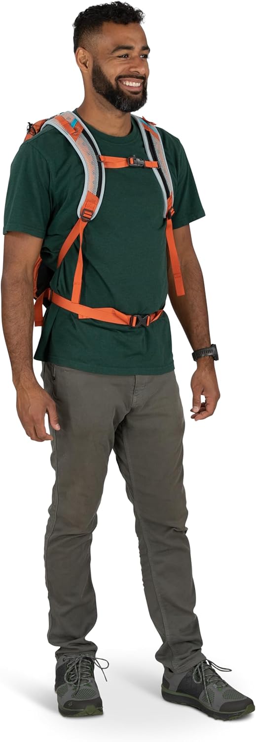 Osprey Hikelite 18L Unisex Hiking Backpack 18 Tan Concrete One SizeTan Concrete