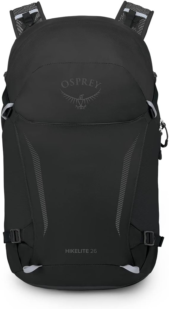Osprey Hikelite 26L Unisex Hiking Backpack Pine Leaf GreenBlack