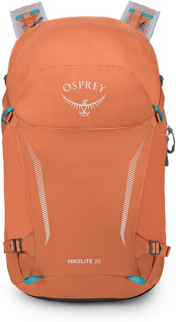 Osprey Hikelite 26L Unisex Hiking Backpack Pine Leaf GreenKoi OrangeBlue Venture
