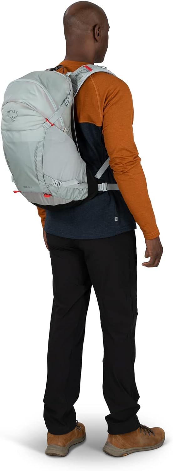 Osprey Hikelite 26L Unisex Hiking Backpack Pine Leaf GreenSilver Lining