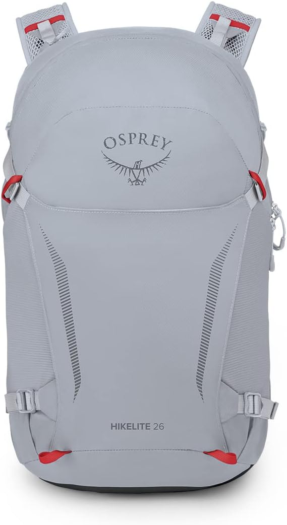 Osprey Hikelite 26L Unisex Hiking Backpack Pine Leaf GreenSilver Lining