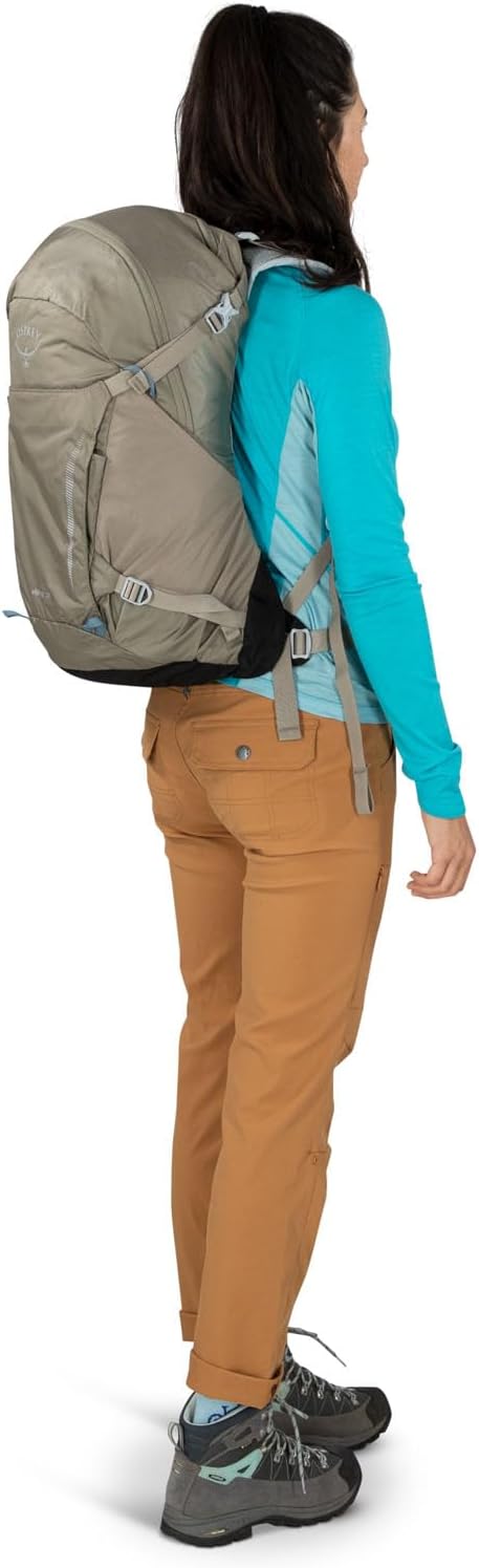 Osprey Hikelite 26L Unisex Hiking Backpack Pine Leaf GreenTan Concrete