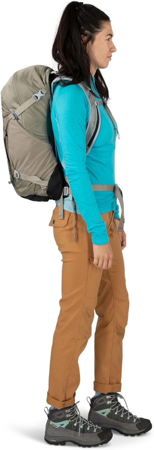 Osprey Hikelite 26L Unisex Hiking Backpack Pine Leaf GreenTan Concrete