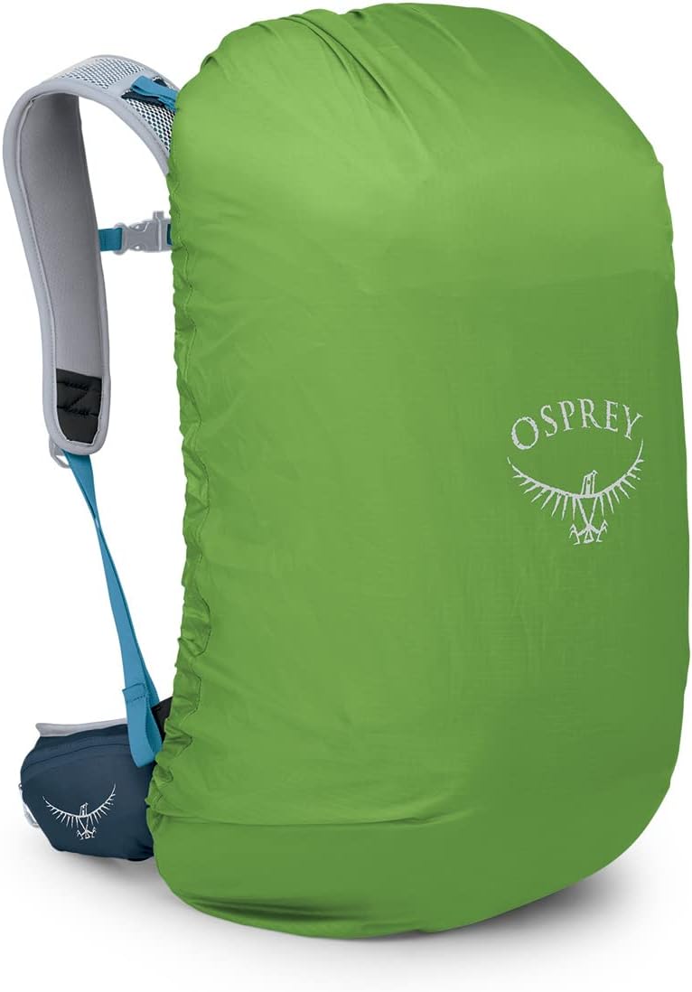 Osprey Hikelite 32L Unisex Hiking Backpack Pine Leaf Green SMAtlas Blue