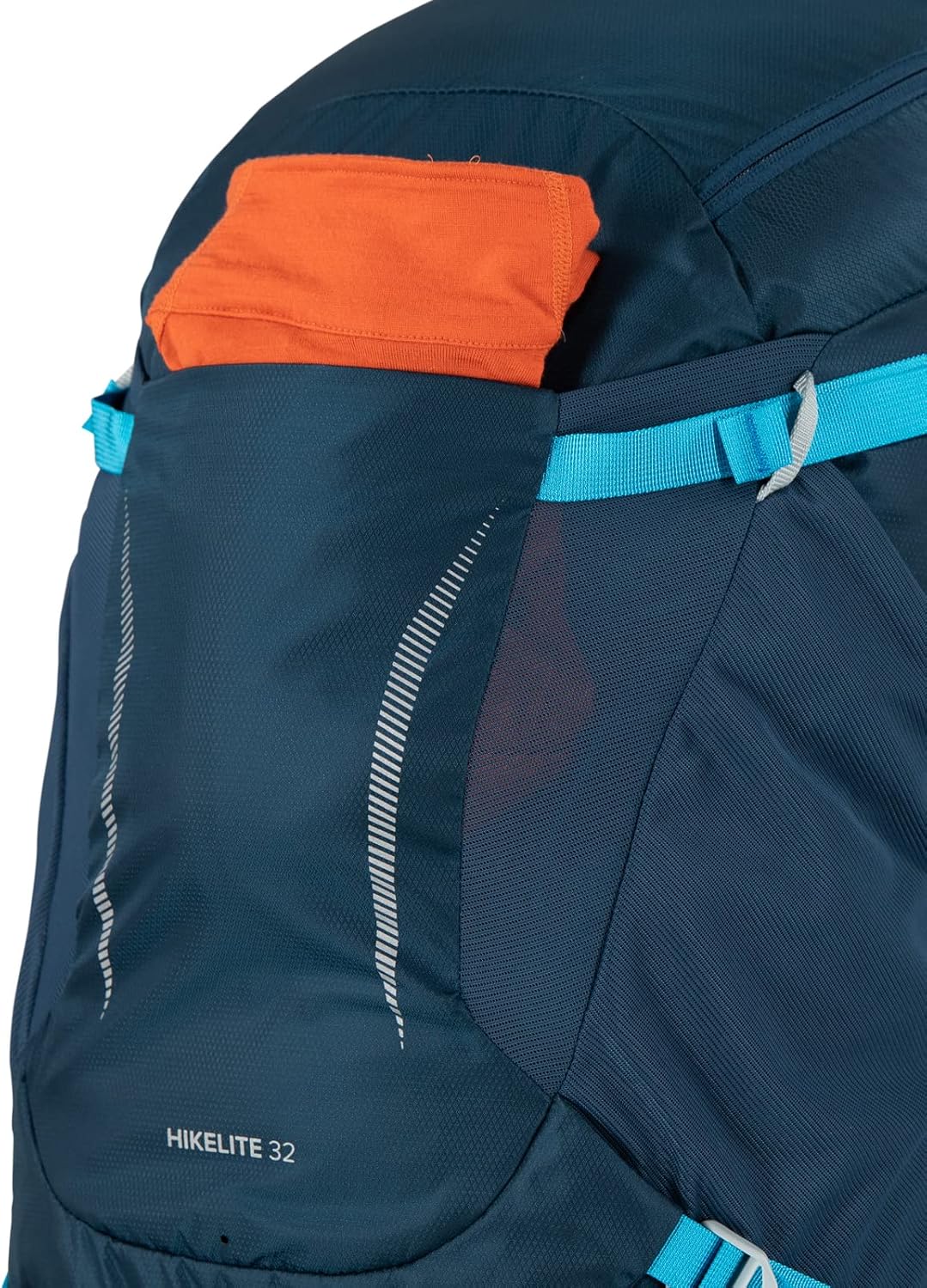 Osprey Hikelite 32L Unisex Hiking Backpack Pine Leaf Green SMSangria Red