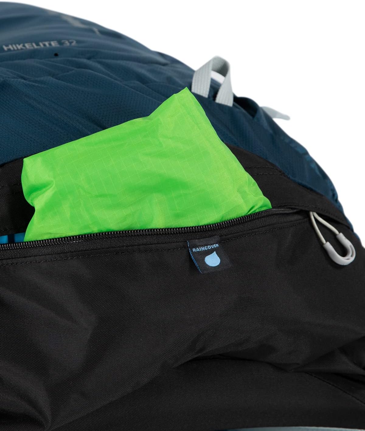 Osprey Hikelite 32L Unisex Hiking Backpack Pine Leaf Green SMSangria Red