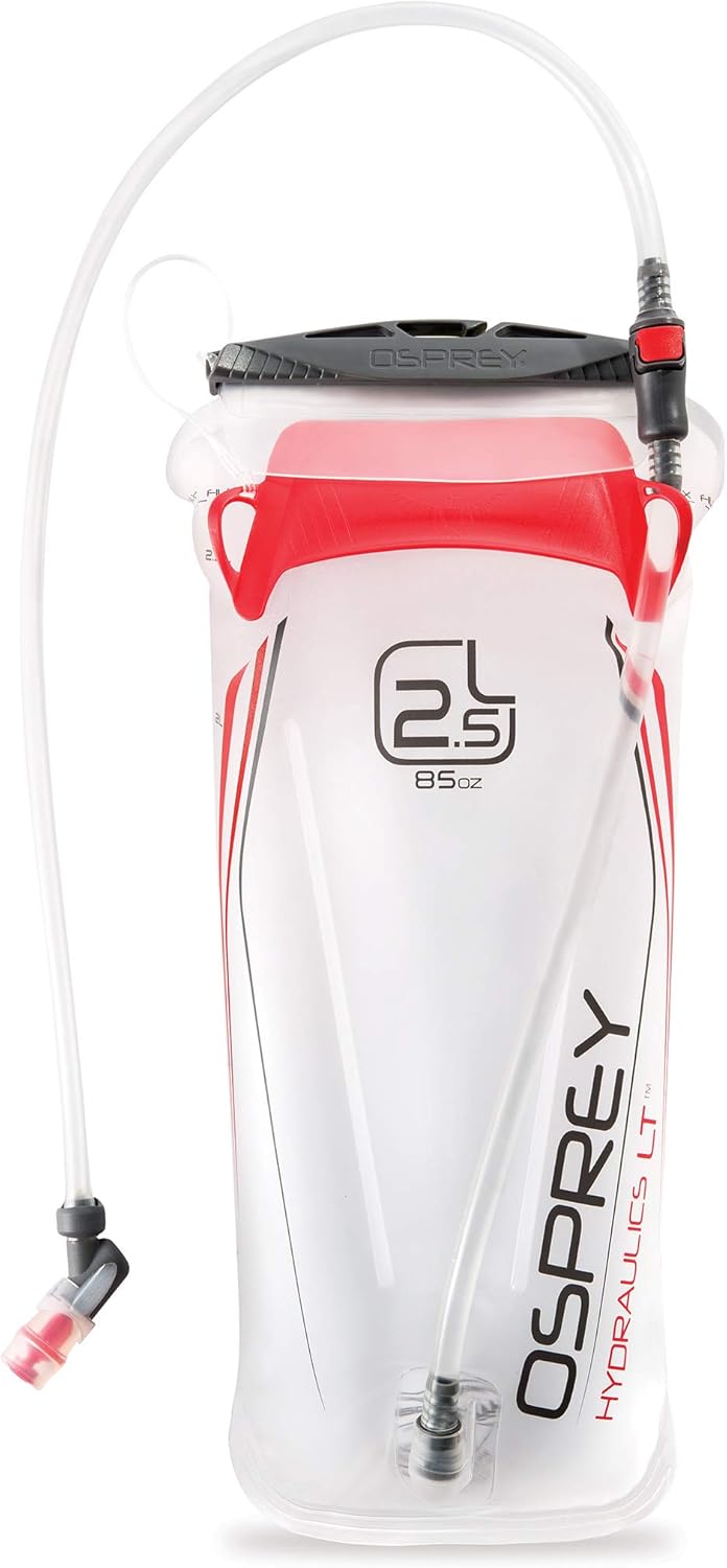 Osprey Hydraulics LT Lightweight Water Reservoir  Hydration Bladder 1525 Liters  Prior SeasonRed