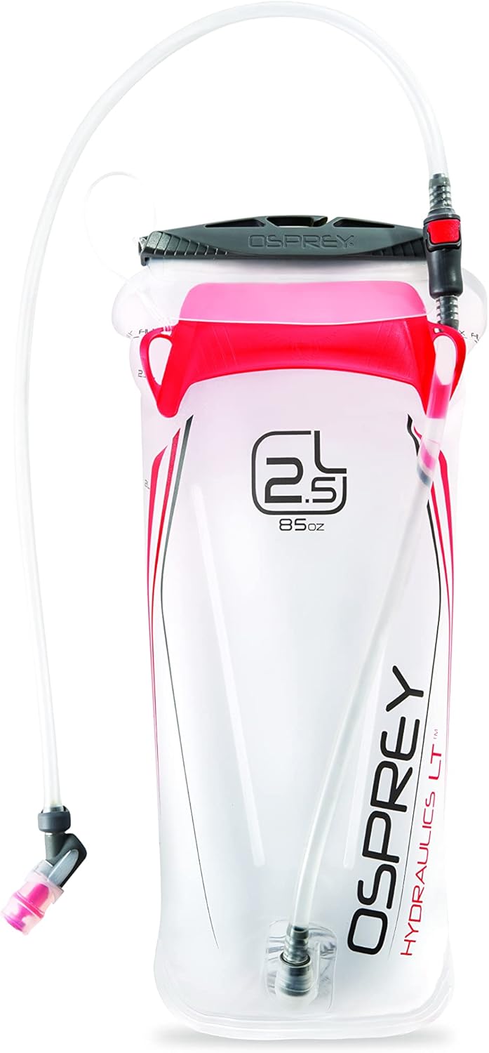 Osprey Hydraulics LT Lightweight Water Reservoir  Hydration Bladder 1525 Liters  Prior SeasonRed