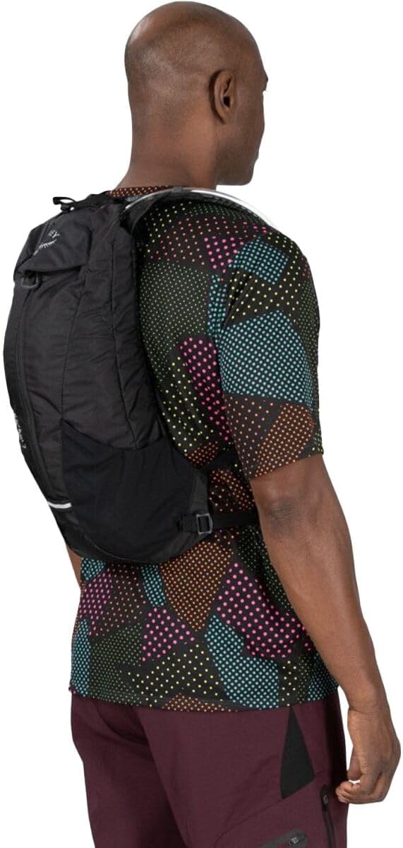 Osprey Katari 7L Mens Biking Backpack with Hydraulics Reservoir Black