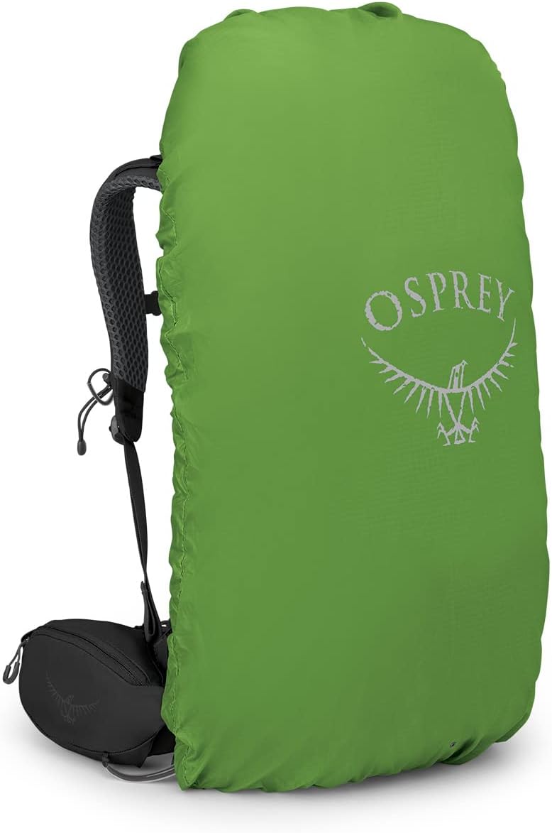 Osprey Kestrel 38L Mens Backpacking Backpack Black SMBlack
