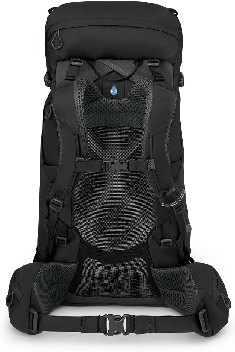 Osprey Kestrel 38L Mens Backpacking Backpack Black SMBlack