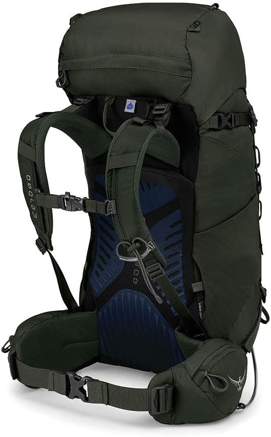Osprey Kestrel 38L Mens Backpacking Backpack Black SMBlack
