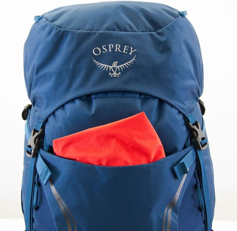 Osprey Kestrel 38L Mens Backpacking Backpack Black SMBlack