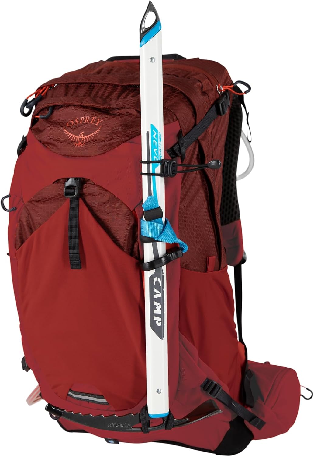 Osprey Manta 34L Mens Hiking Backpack with Hydraulics Reservoir Oak Leaf Orange One SizeOak Leaf Orange