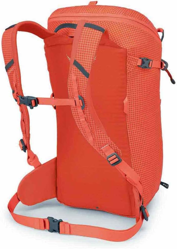 Osprey Mutant 22L Climbing and Mountaineering Unisex Backpack Tungsten GreyMars Orange