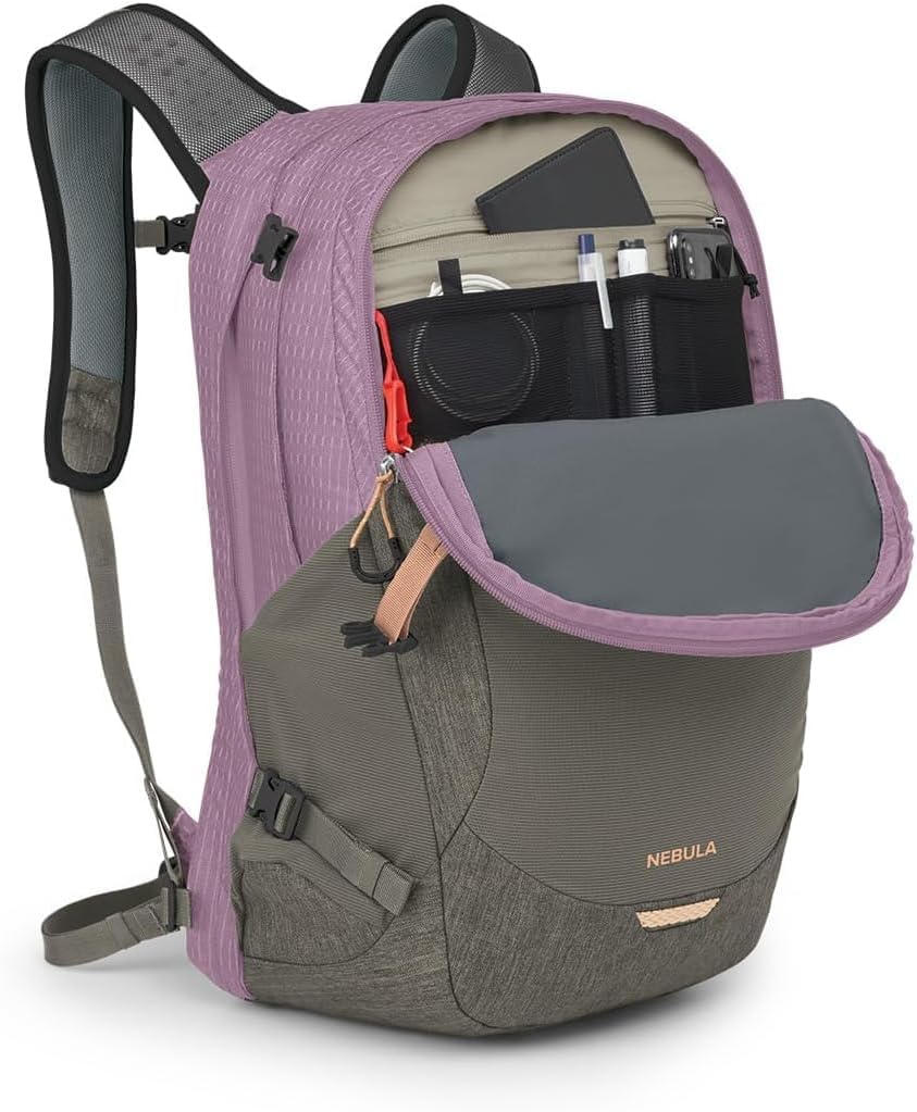 Osprey Nebula Commuter Backpack Atlas BlueHeatherPashminaTan Concrete