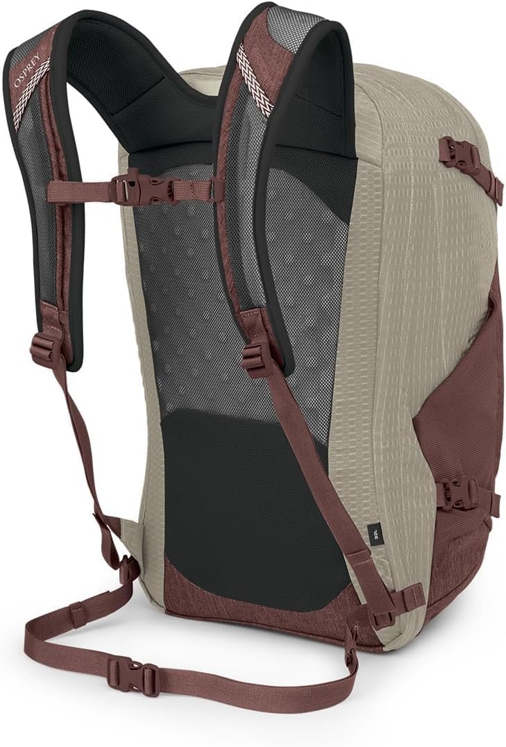 Osprey Nebula Commuter Backpack Atlas BlueHeatherSawdust TanRaisin Red