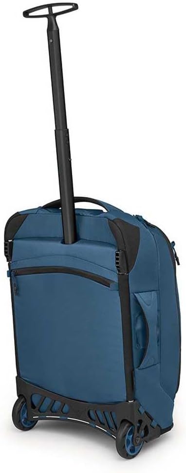 Osprey Ozone 2Wheel CarryOn 40L215quot BlackCoastal Blue
