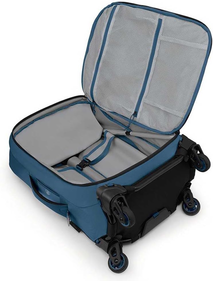 Osprey Ozone 4Wheel CarryOn 38L215quot Coastal BlueCoastal Blue