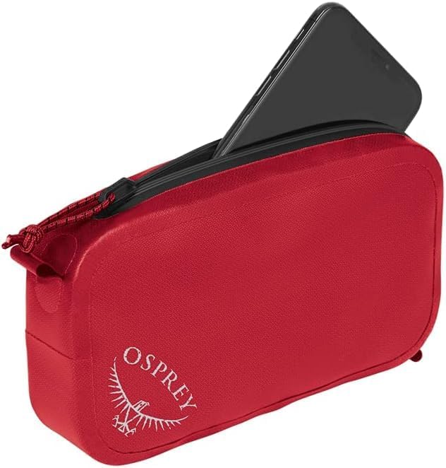 Osprey Padded Pack Pocket BlackPoinsettia Red