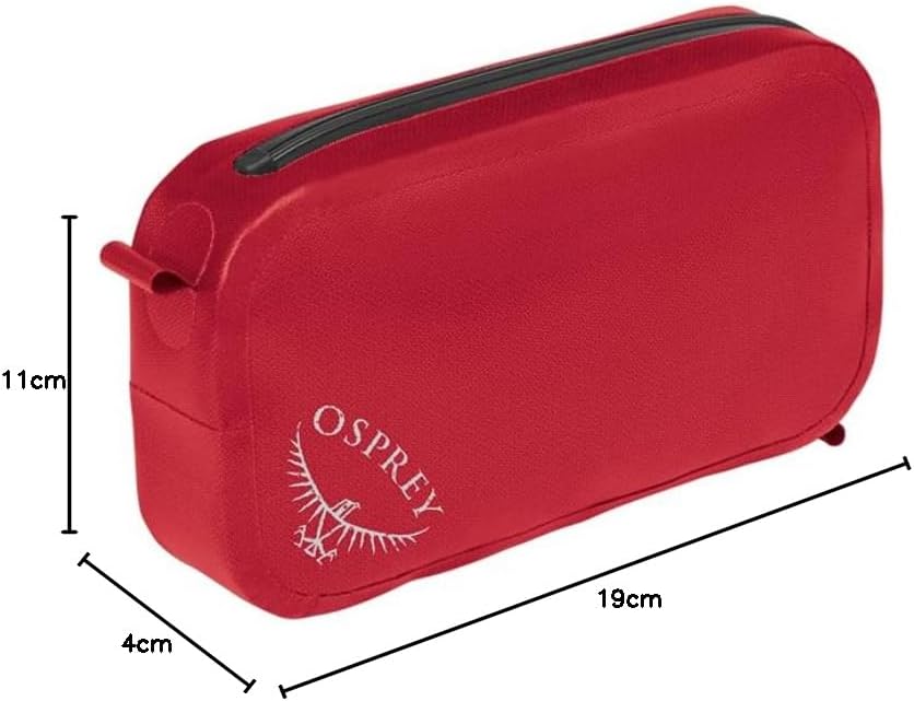 Osprey Padded Pack Pocket BlackPoinsettia Red