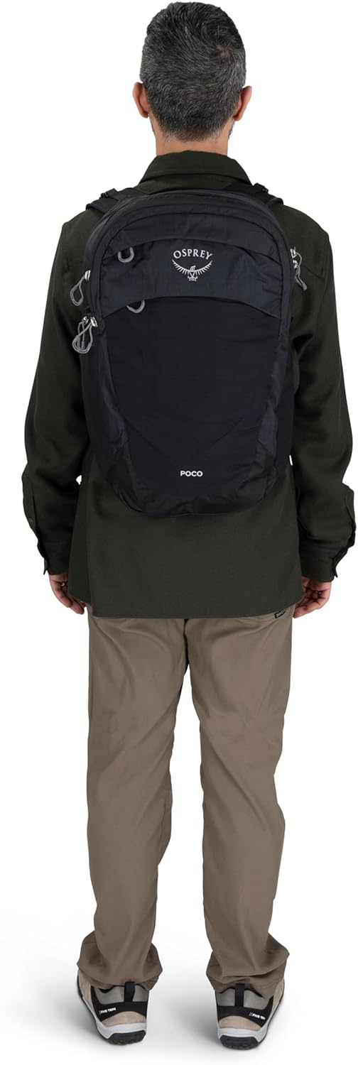 Osprey Poco Changing Backpack with Clipin Changing Pad Tan ConcreteBlack
