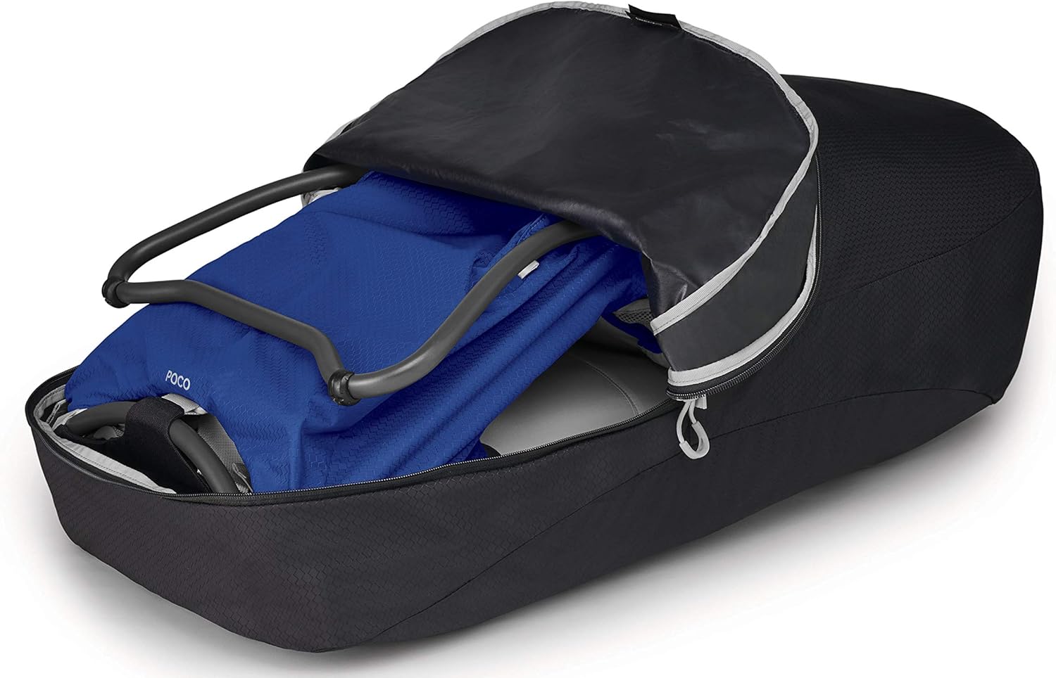 Osprey Poco LT Lightweight Child Carrier and Backpack for Travel Deep Teal Minimum load 238lbs  Maximum load 485lbsBlue Sky