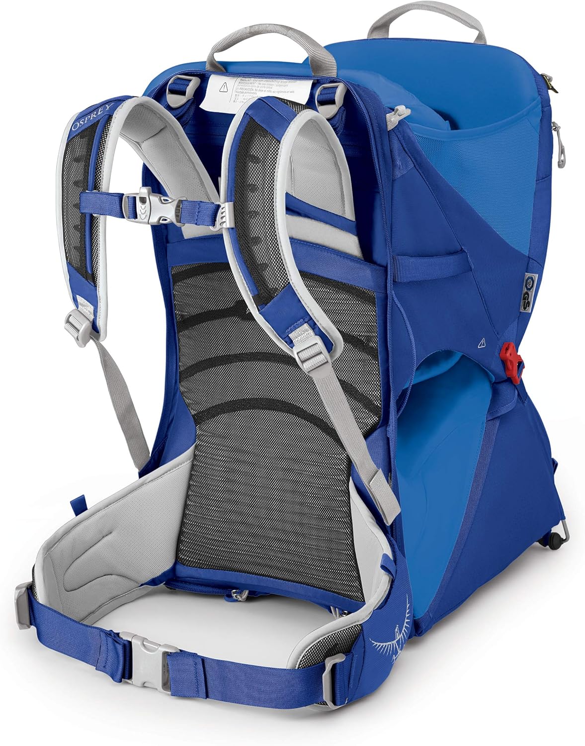 Osprey Poco LT Lightweight Child Carrier and Backpack for Travel Deep Teal Minimum load 238lbs  Maximum load 485lbsBlue Sky