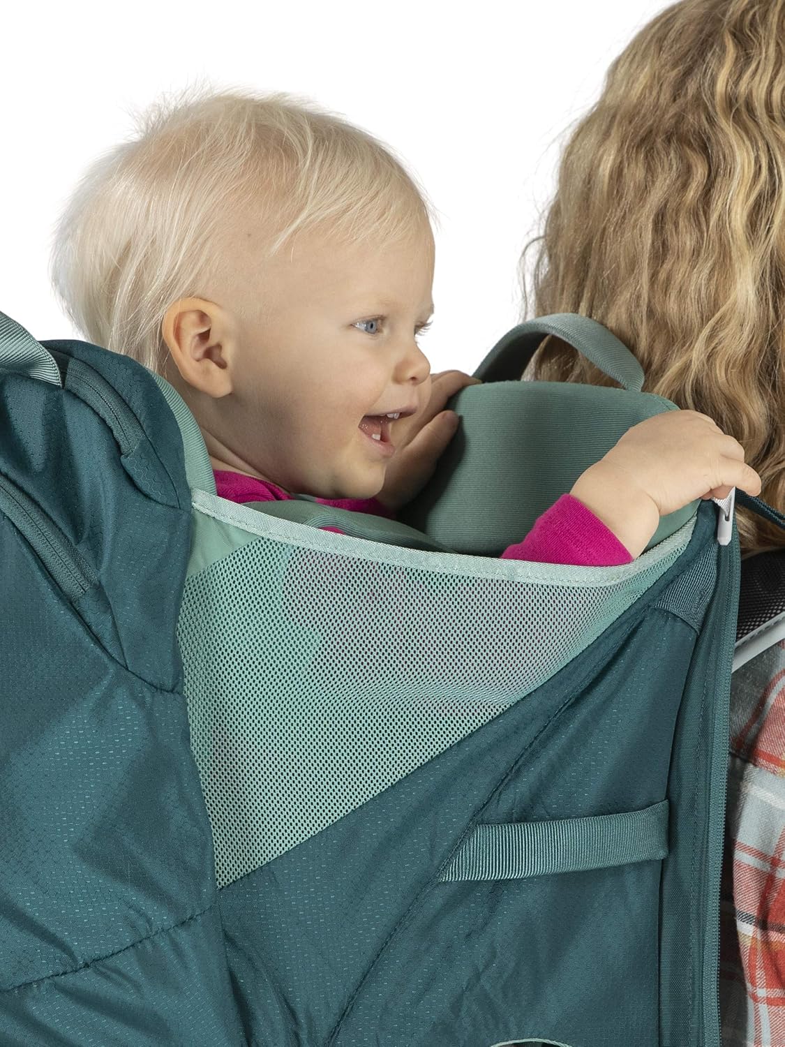 Osprey Poco LT Lightweight Child Carrier and Backpack for Travel Deep Teal Minimum load 238lbs  Maximum load 485lbsDeep Teal