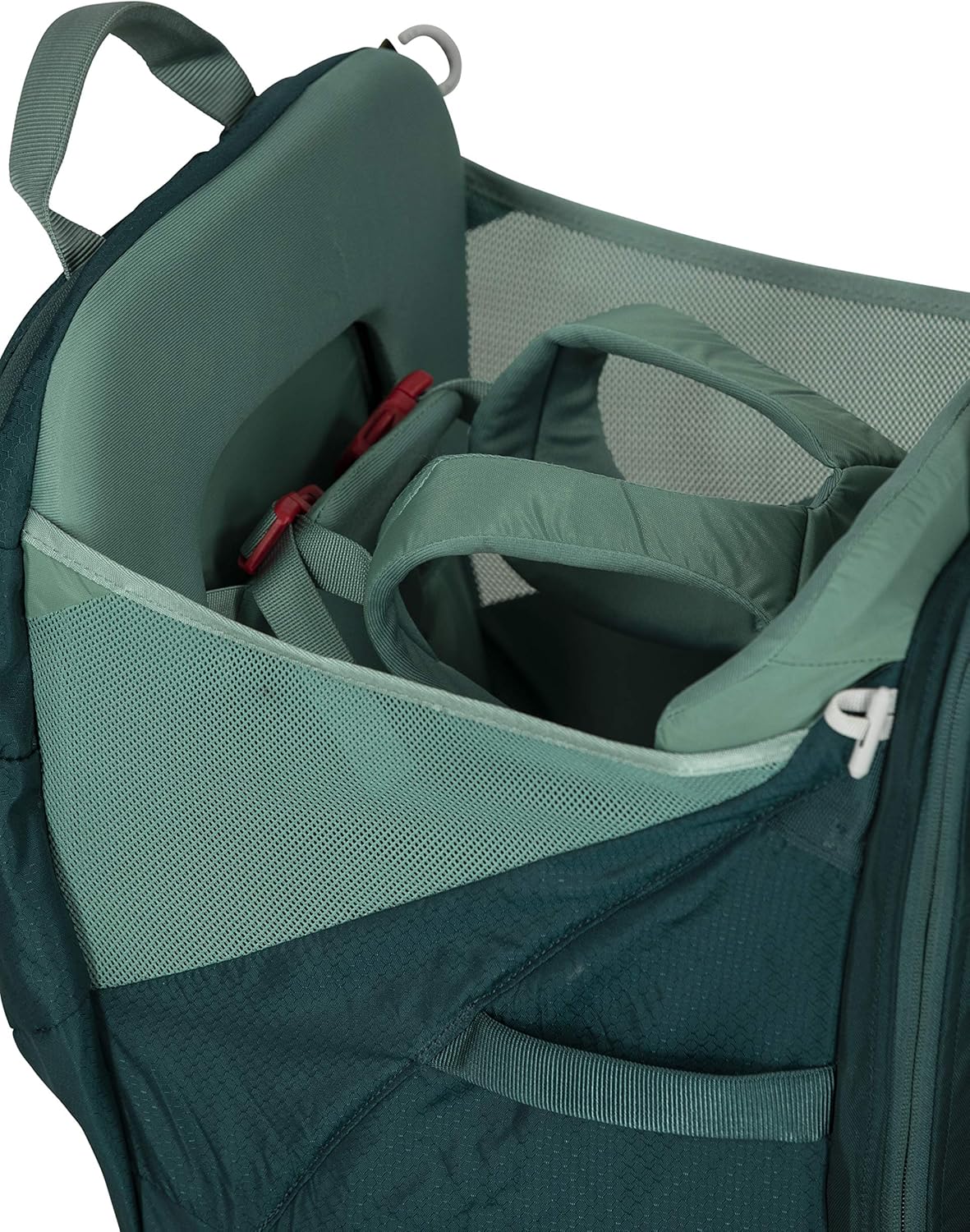 Osprey Poco LT Lightweight Child Carrier and Backpack for Travel Deep Teal Minimum load 238lbs  Maximum load 485lbsDeep Teal