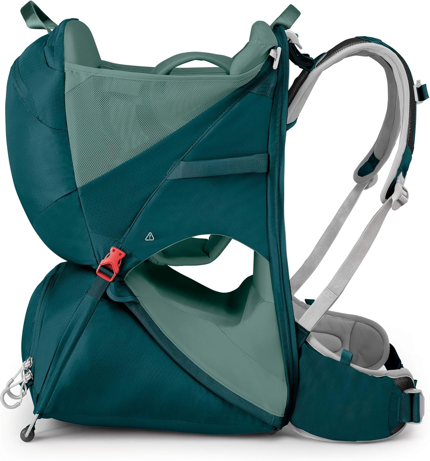 Osprey Poco LT Lightweight Child Carrier and Backpack for Travel Deep Teal Minimum load 238lbs  Maximum load 485lbsDeep Teal