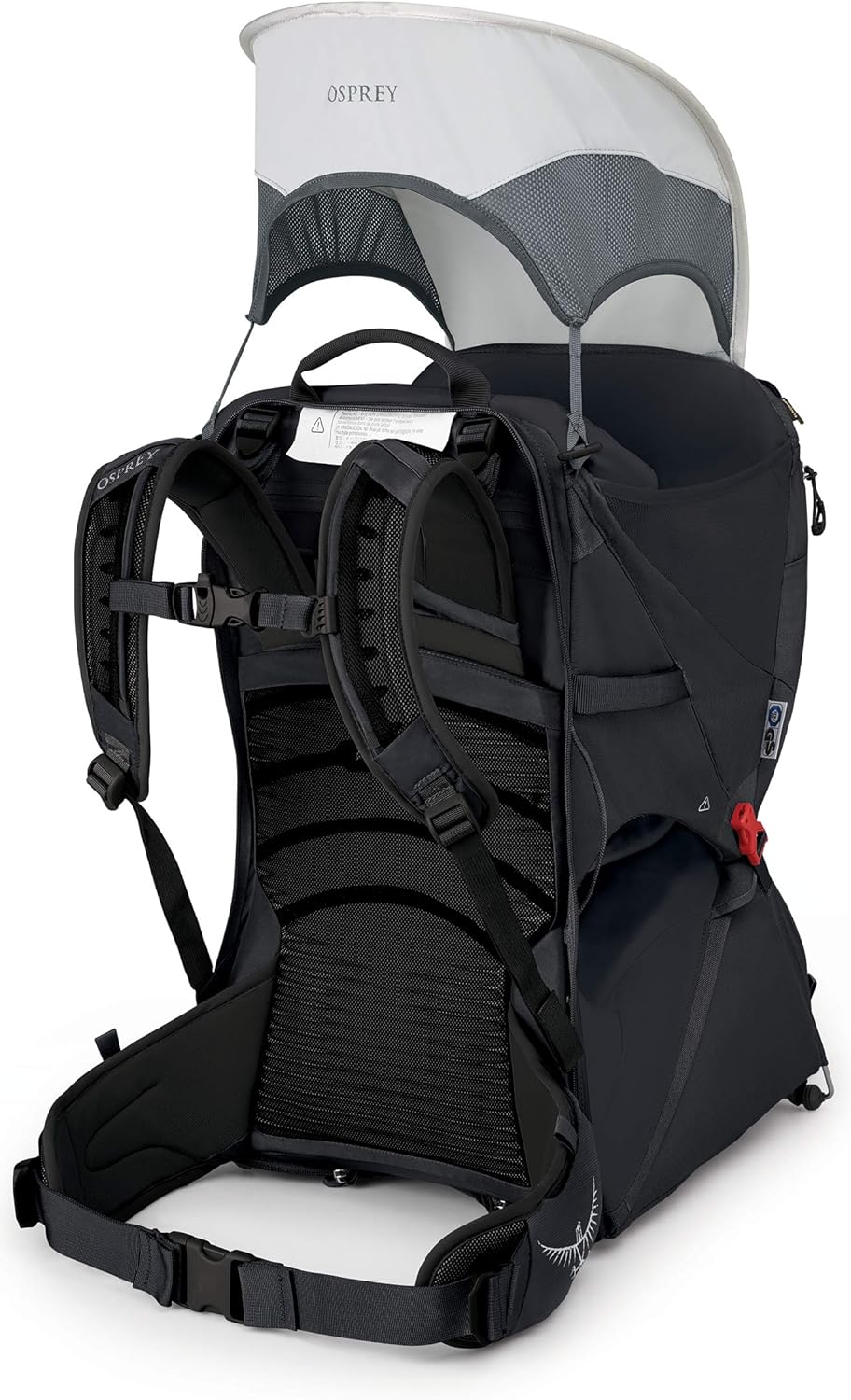 Osprey Poco LT Lightweight Child Carrier and Backpack for Travel Deep Teal Minimum load 238lbs  Maximum load 485lbsStarry Black