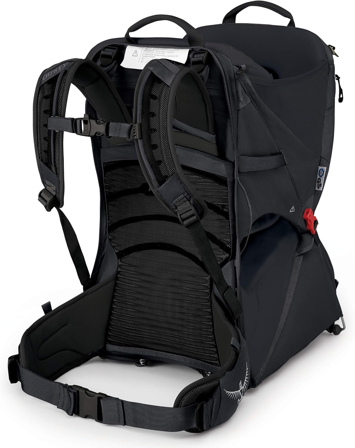 Osprey Poco LT Lightweight Child Carrier and Backpack for Travel Deep Teal Minimum load 238lbs  Maximum load 485lbsStarry Black
