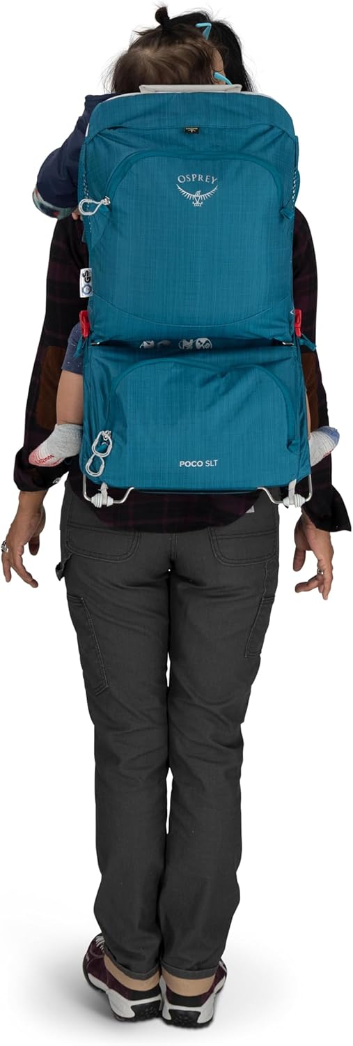Osprey Poco SLT Lightweight Child Carrier Backpack BlackDeep Peyto
