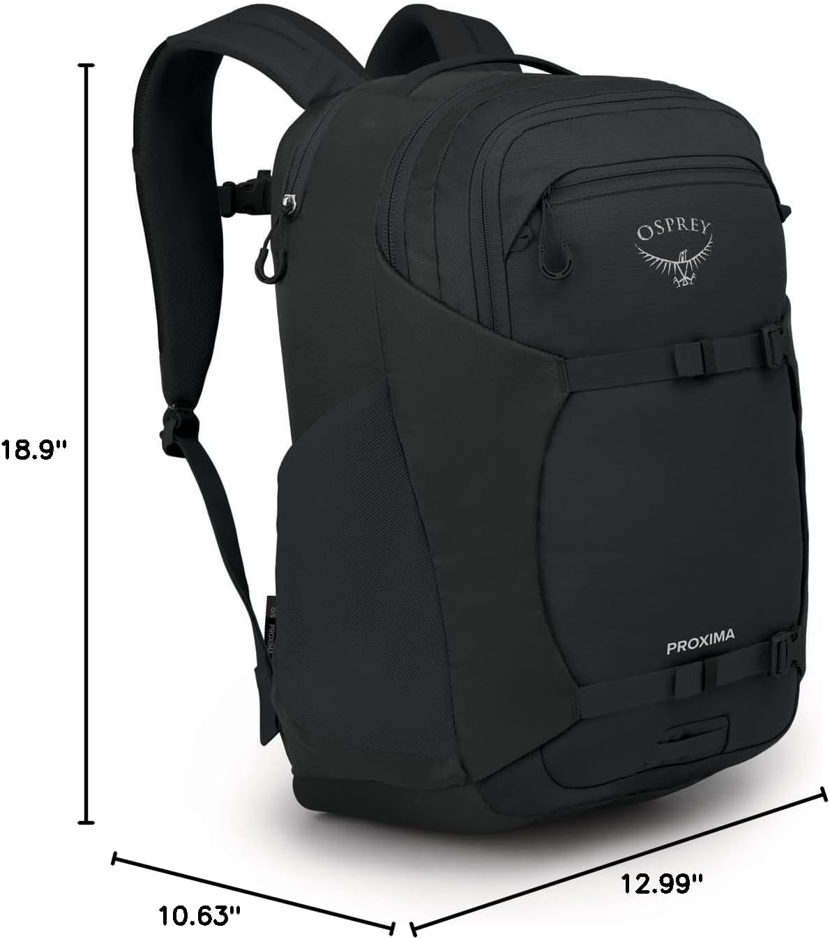 Osprey Proxima Laptop Commuter Backpack BlackBlack
