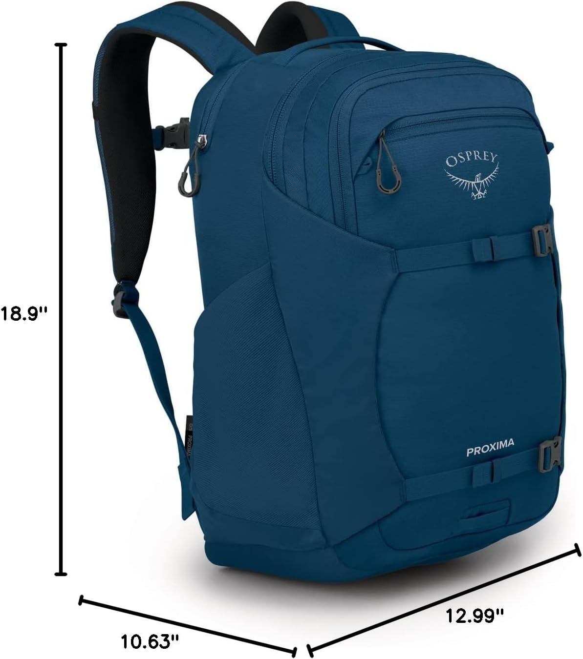Osprey Proxima Laptop Commuter Backpack BlackNight Shift Blue