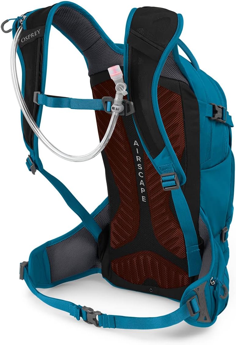 Osprey Raven 14L Womens Biking Backpack with Hydraulics Reservoir Waterfront Blue