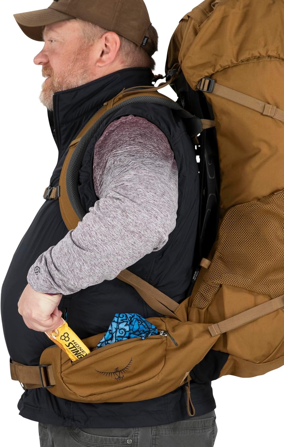 Osprey Rook 65L Mens Backpacking Backpack Dark CharcoalSilver Lining Extended FitDark CharcoalSilver Lining