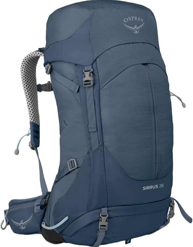 Osprey Sirrus 24L Womens Hiking Backpack Tunnel Vision GreyMuted Space Blue
