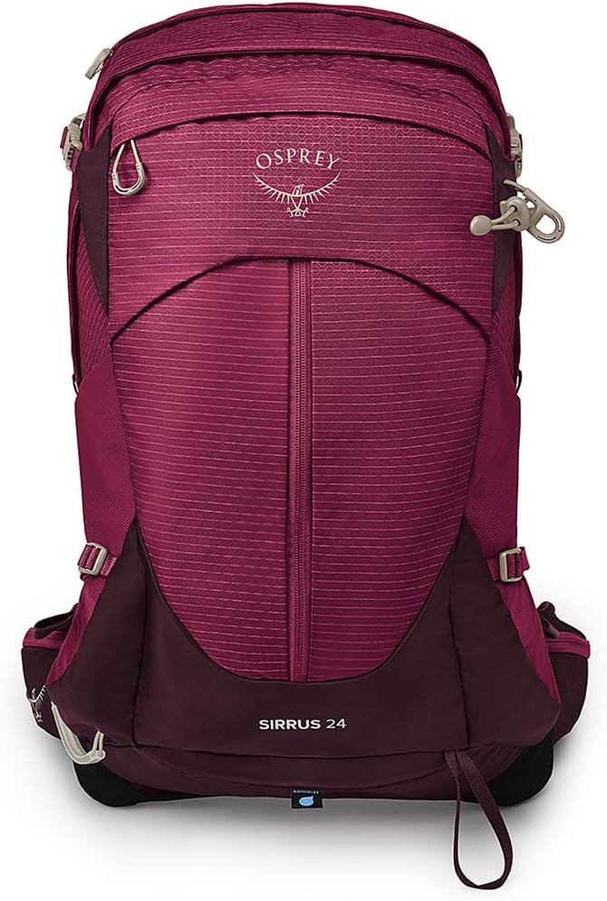 Osprey Sirrus 24L Womens Hiking Backpack Tunnel Vision GreyMuted Space Blue