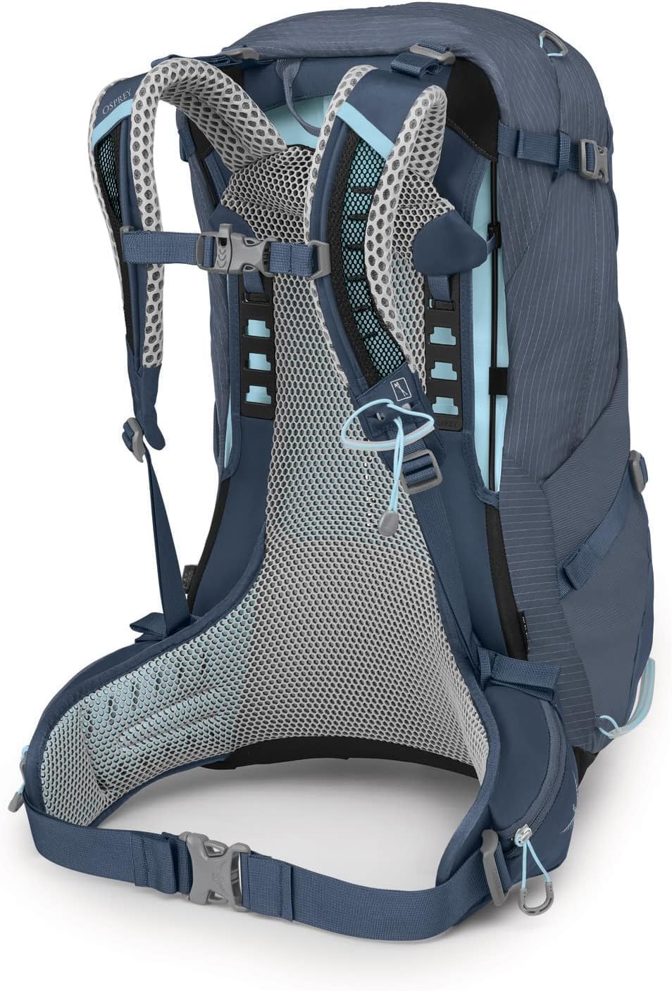 Osprey Sirrus 24L Womens Hiking Backpack Tunnel Vision GreyMuted Space Blue